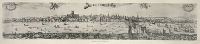 Panorama von London, 1616 von Nicolaes Jansz Visscher